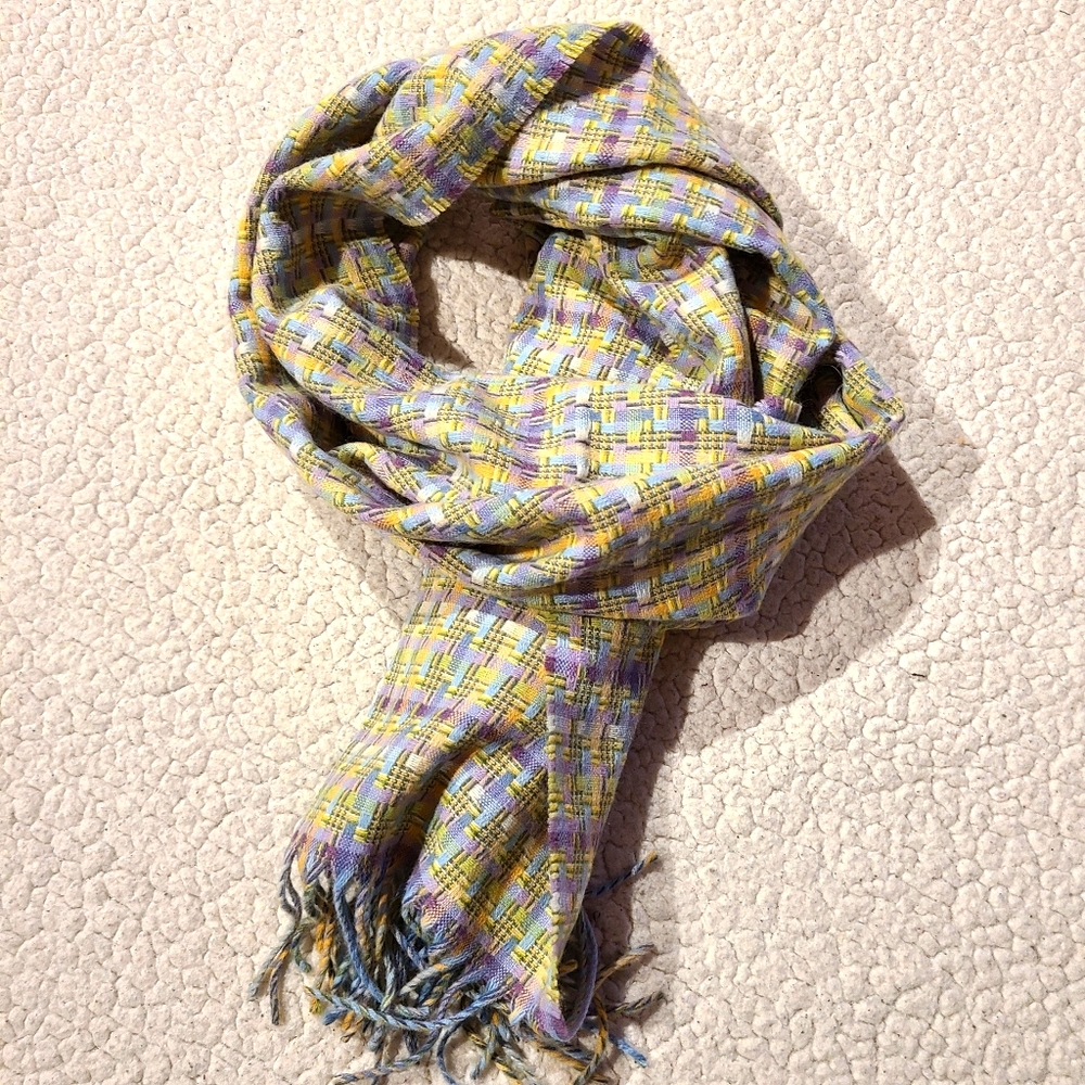 Plaid Multicolor Scarf